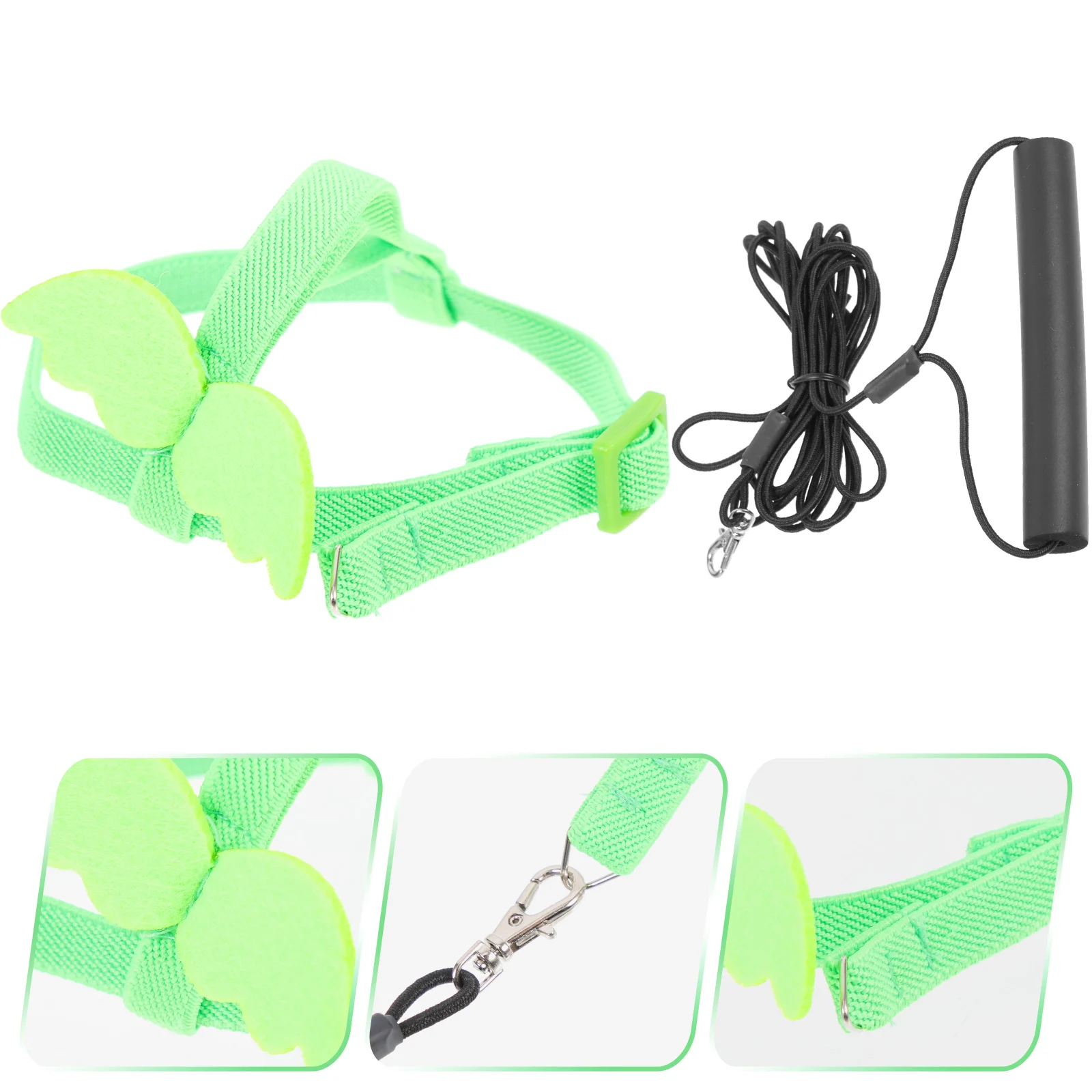 

Elastic Harness Leash Set Lightweight Durable Parrot Flying Rope Non Slip Outdoor Training Pet Safety Gear Flight