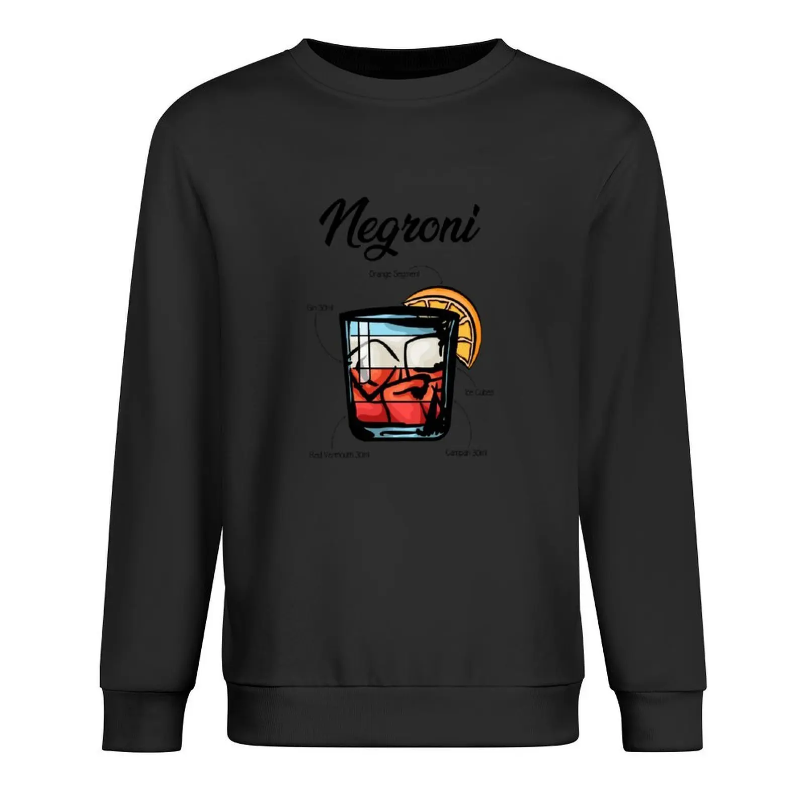 

Negroni Cocktail Recipe Pullover autumn new products men's sweat-shirt blouse mens clothing men sweatshirt