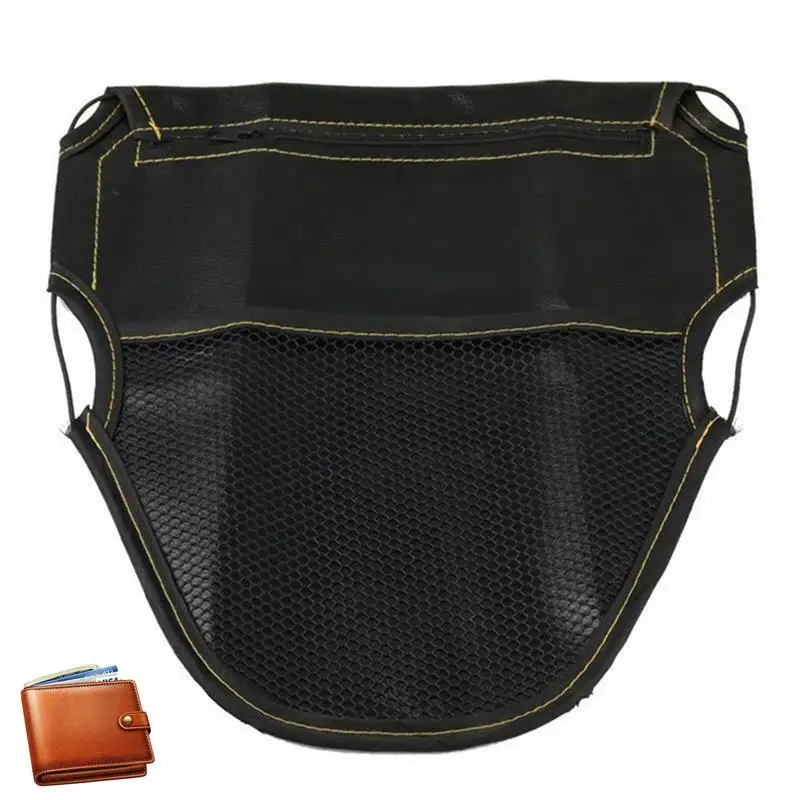 

Motorcycle Seat Bag Multifunctional PU Leather Saddle Bags Motorcycle Under Seat Storage Pouch Bag Organizer Fit For Most Motorc