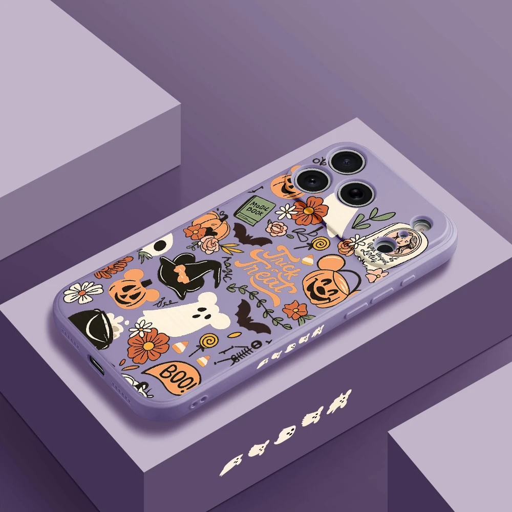 حافظة هاتف على طراز الهالوين لهاتف iPhone17 ProMax 17 Air 16 15 14 13 12 11 Pro Max XS Max7 8 Plus 16e 16 Plus غطاء من البولي يوريثان #1