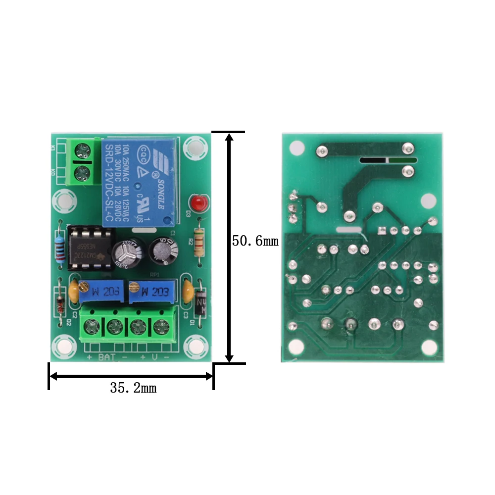 XH-M601 Intelligent Charger Power Control Panel Automatic Charging Power 12V Battery Charging Control Board For Diy