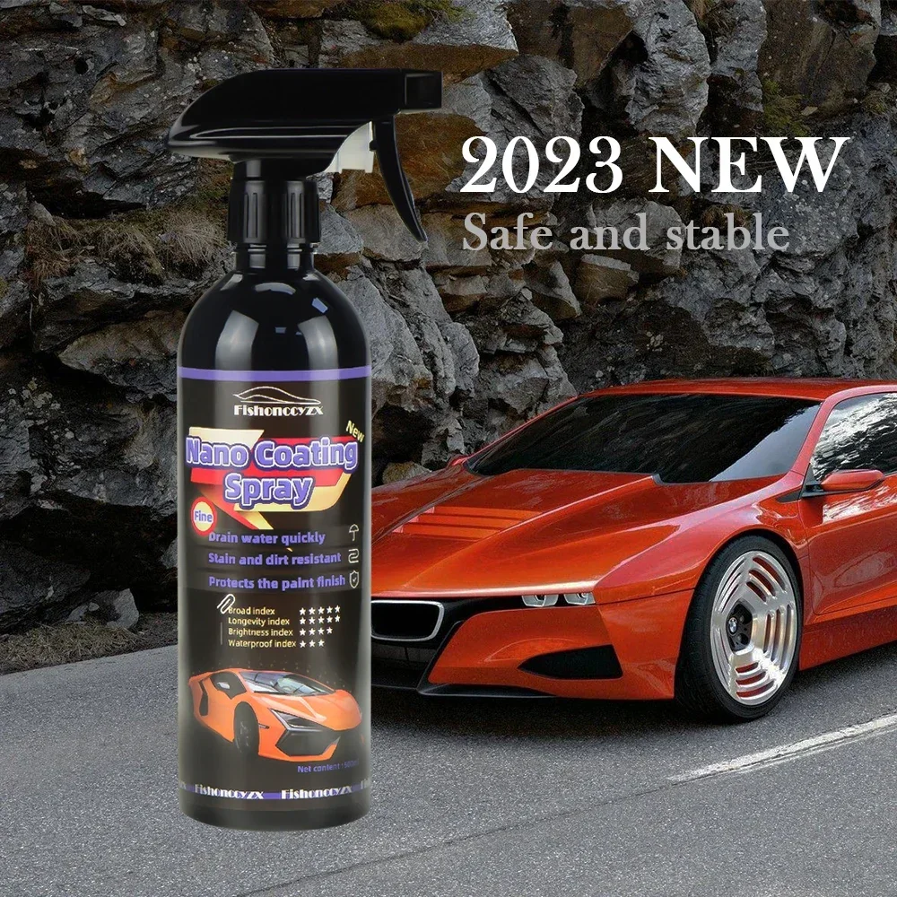 Car 500ML 9H Hardness Car Detailing Ceramic Coating Car Products Ceramic Coating Nano Glass Plated Crystal Polish