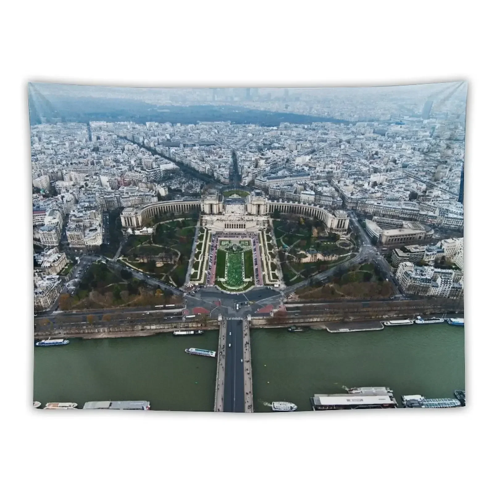 

Time To Visit Paris Tapestry Custom Decoration Wall Tapestry