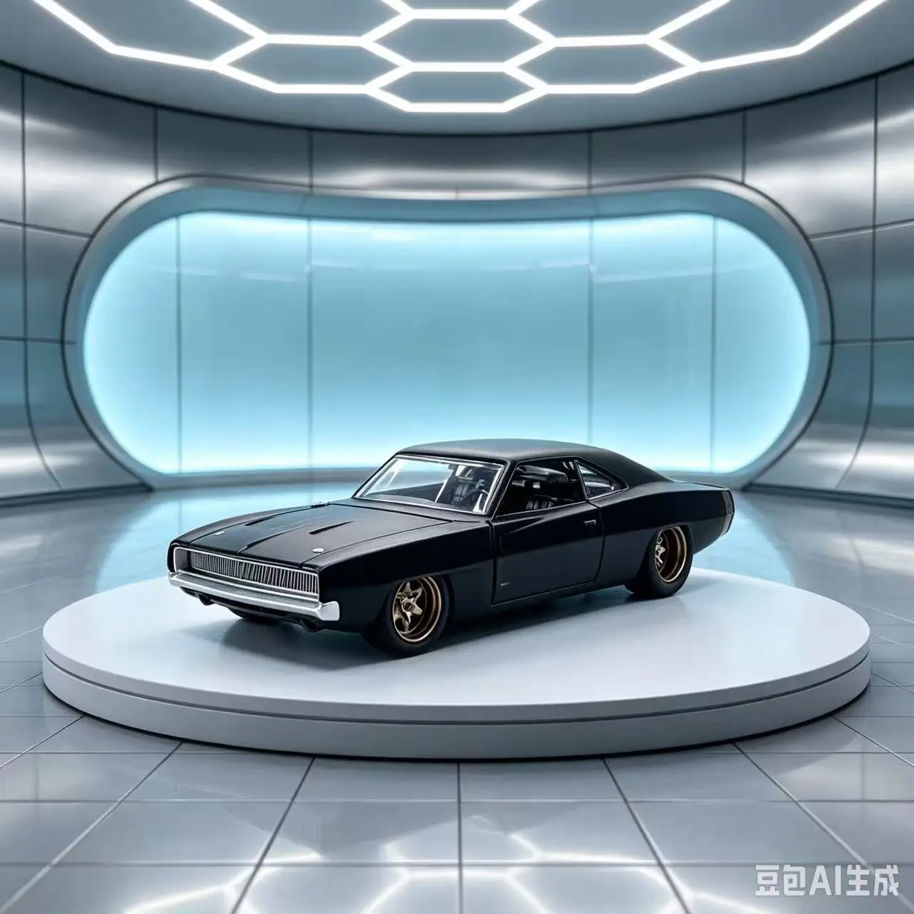 1/24 Jada Dodge Charger Die‑cast Alloy Car Model, Collectible Display Decor, Perfect Gift for Boyfriend