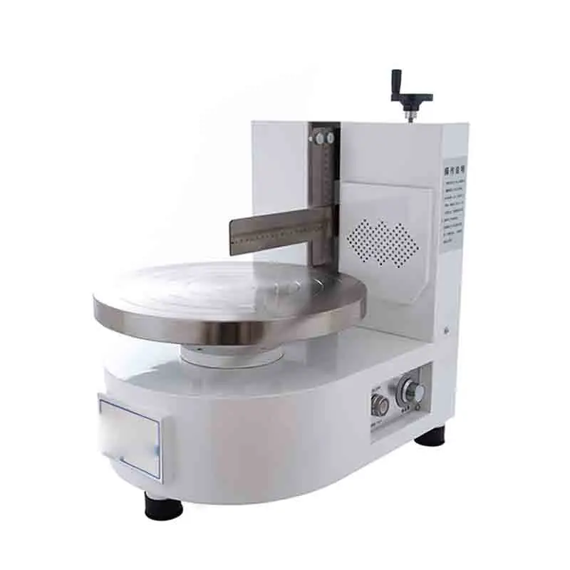 バースデーケーキスミアリング機,小型自動クリームマシン,ケーキショップ,フラットベーキングマシン