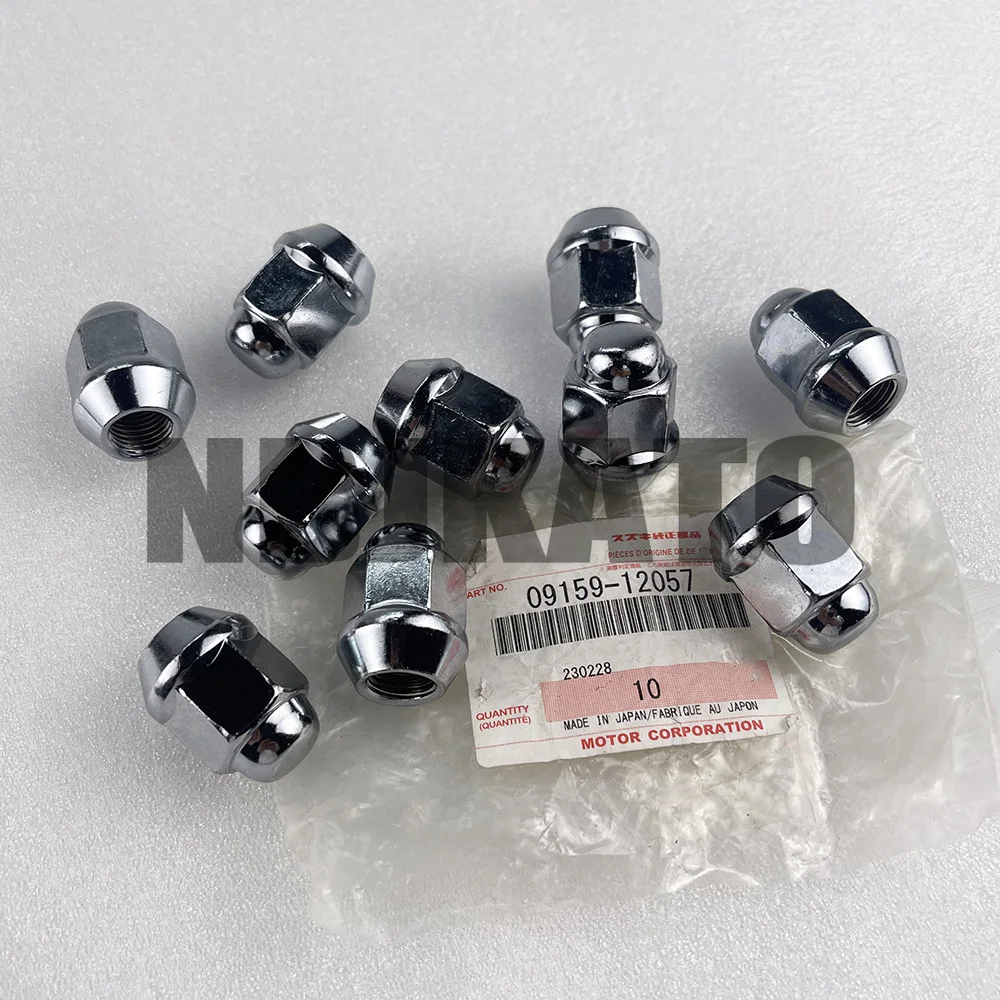 For Suzuki Jimny Grand Vitara I II Sx4 SWIFT III New Genuine 5 / 10 PCS Front Rear Wheel Nuts OEM 09159-12057