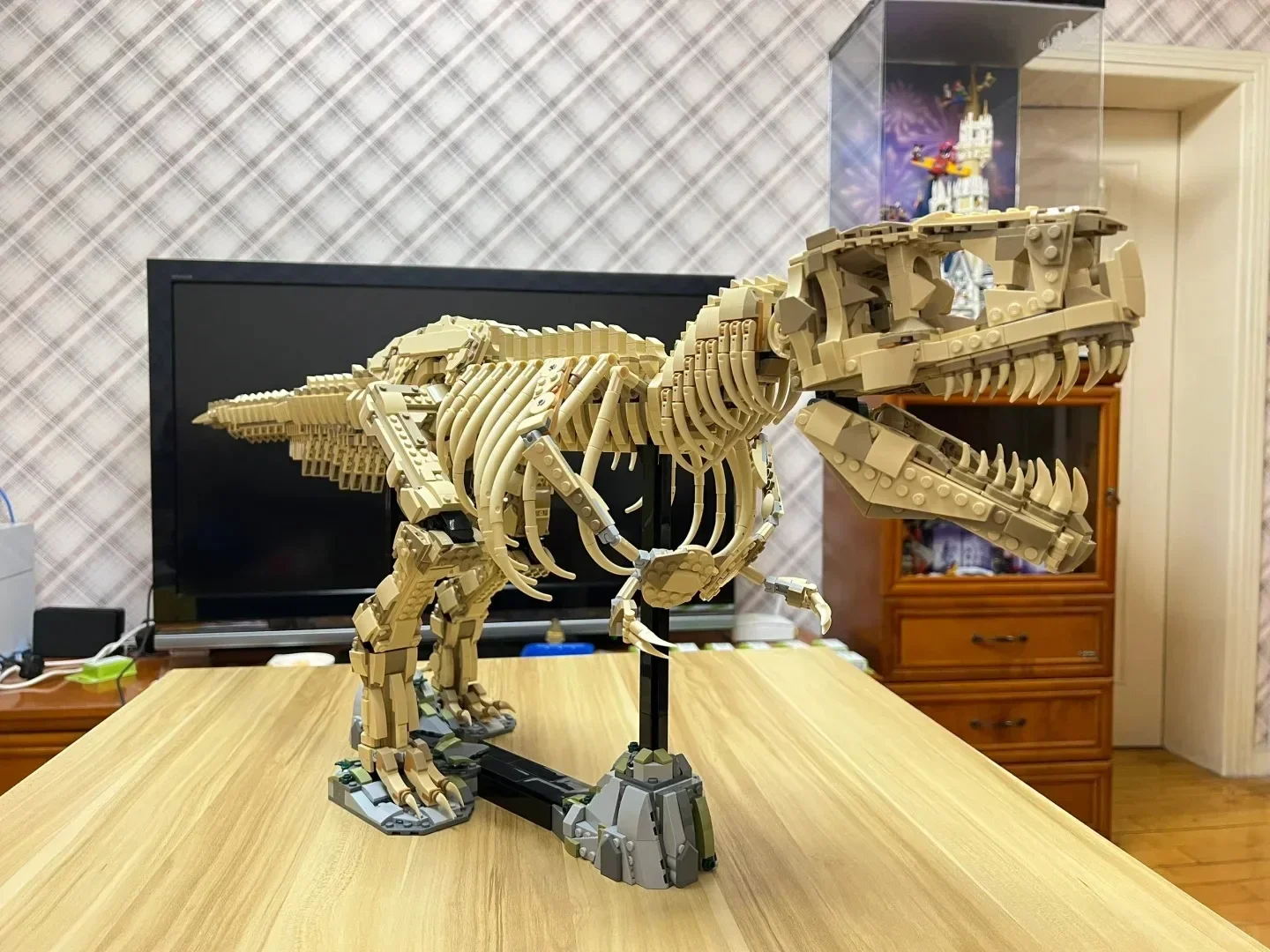 

3145pcs 76968 Dinosaur T-Rex Fossils Tyrannosaurus Rex Building Blocks Dinosaur World Park Toys for Kids Boys Birthday Gifts