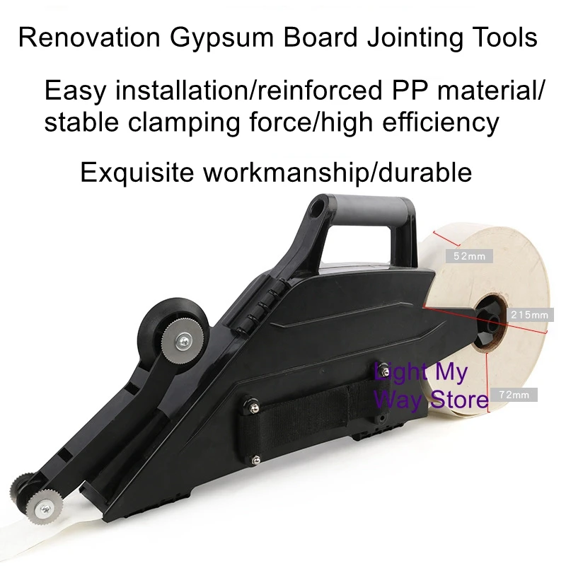 

Gypsum board floor construction caulking splicing quick clamp pressing clamping joint tool