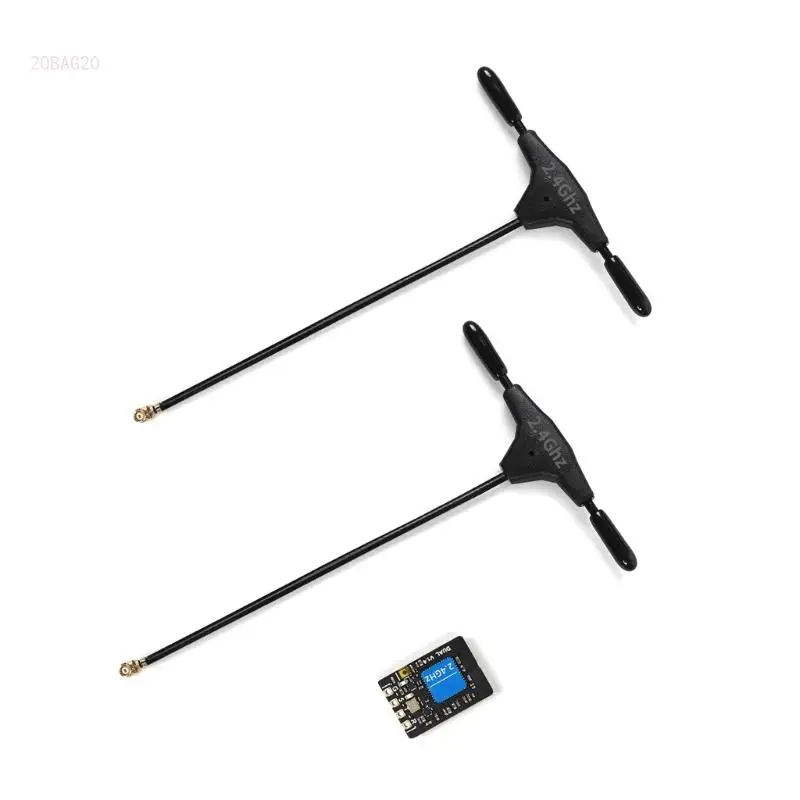 

ELRS Double 2.4G Diversity Receiver Quadcopter FPV Receiver Part Remote Drones ExpressLRS Base Receiver