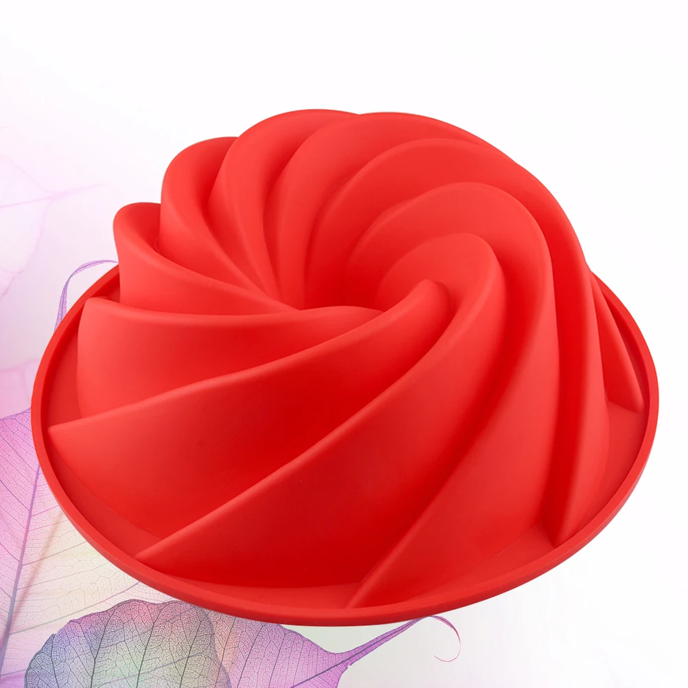

9.5 Inch Silicone Cake Mold Set Colorful Non-Stick Baking Molds For Home Kitchen Easy Cleaning Muffin Chocolate Pudding