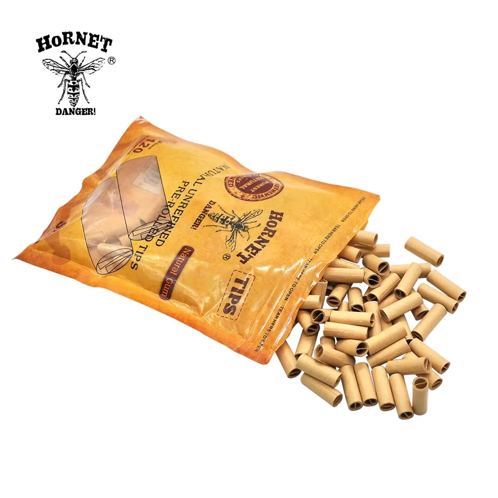 

HORNET DANGER 150/120 x HORNET Natural Gum 5MM/6MM Slim Rolling FilterPre Rolled Natural Unrefined Filter Rolling Tips