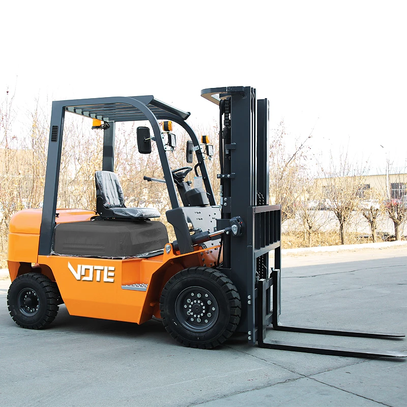 Hydraulic Pallet Truck Fork Forklift Diesel Empilhadeira Forklifts 3 Ton 4 Ton 5 Ton Diesel Forklift Price With Ce