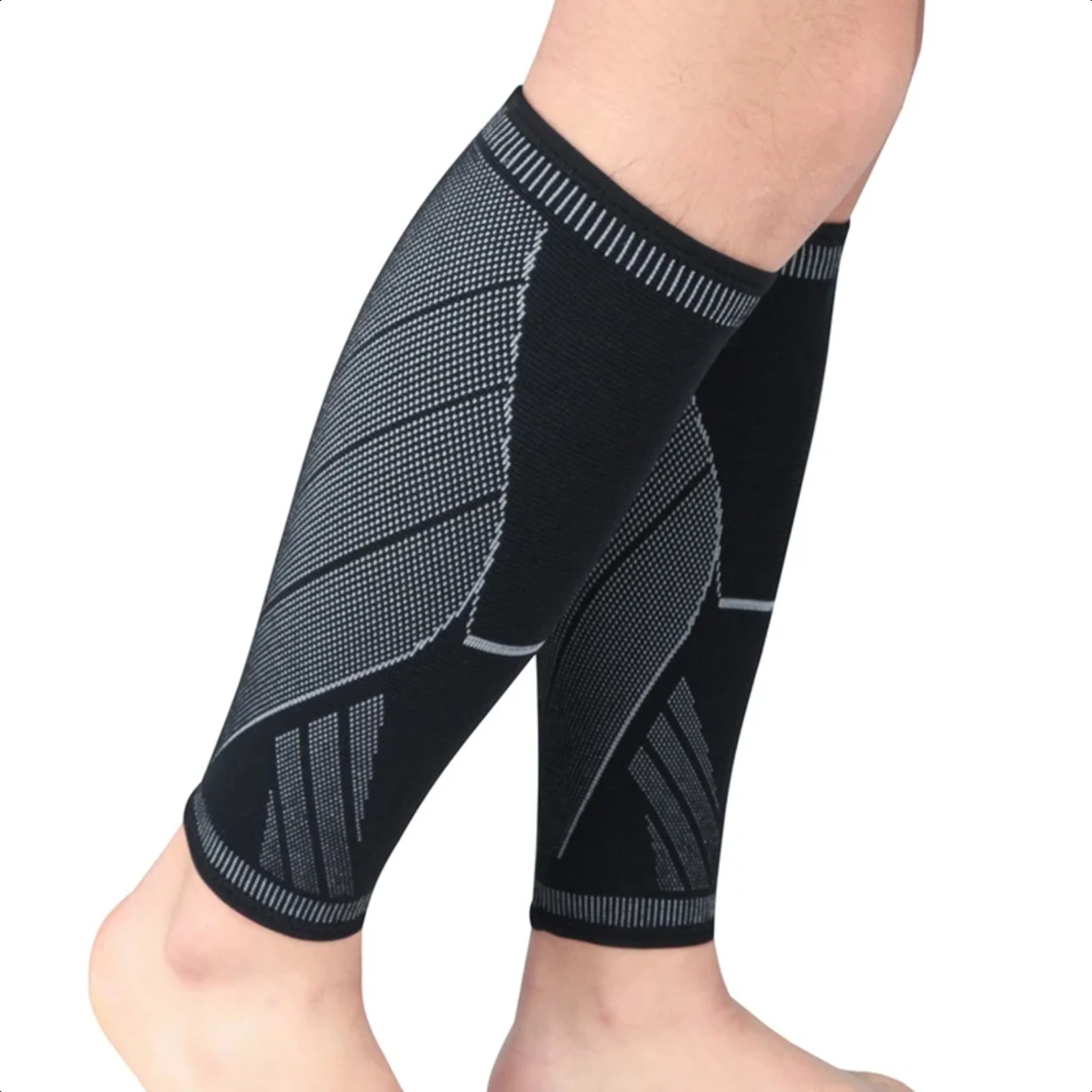 1Pc Calf Compression Sleeves Running Leg Compression Sleeve Leg Calf Shin Splints Elbow Knee Pads Protection