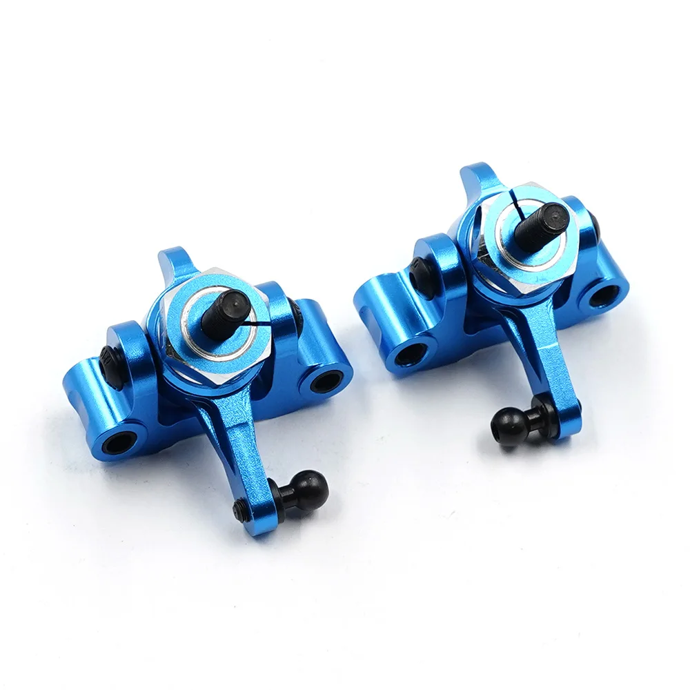 YEAH RACING ALUMINUM FRONT HEX UPRIGHT CONVERSION SET FOR TAMIYA