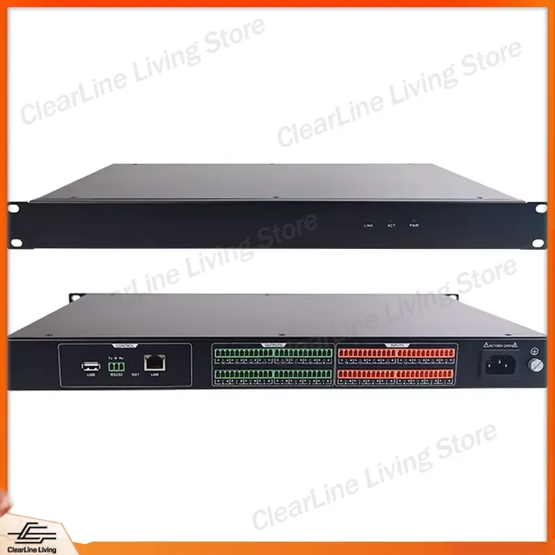 16x16 Audio Matrix Processor SHARC DSP Hybrid Switching Input Output Signal Router Professional Sound System Home Theater Car