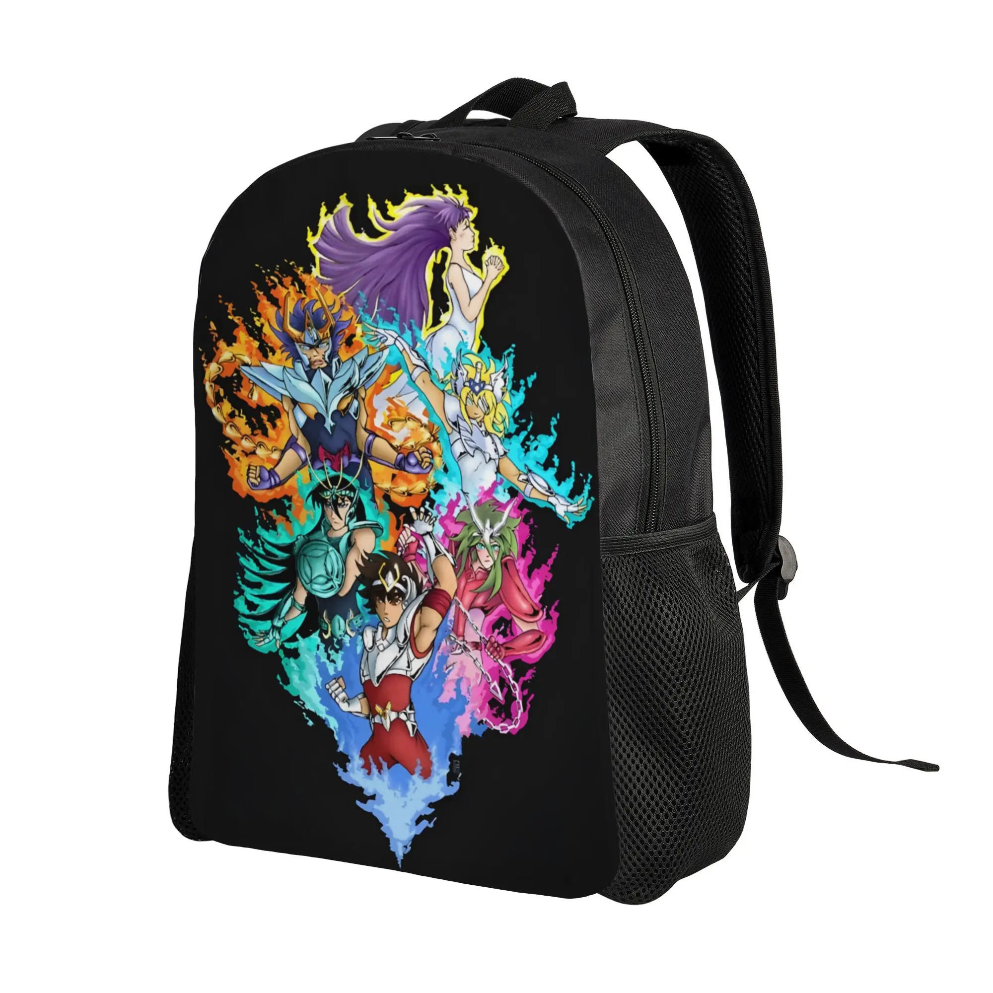 Saint Seiya 2 backpack  ita bag  mochila Portable Campus Sturdy Shoulder Rucksack