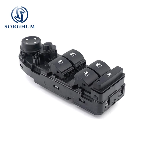 Imagen 2 del producto SORGHUM para BMW 07-14 X5 X6 E87 E90 E91 E70 E71 18P interruptor maestro de ventanilla eléctrica regulador elevador de vidrio 61319155501 6131-9155-501