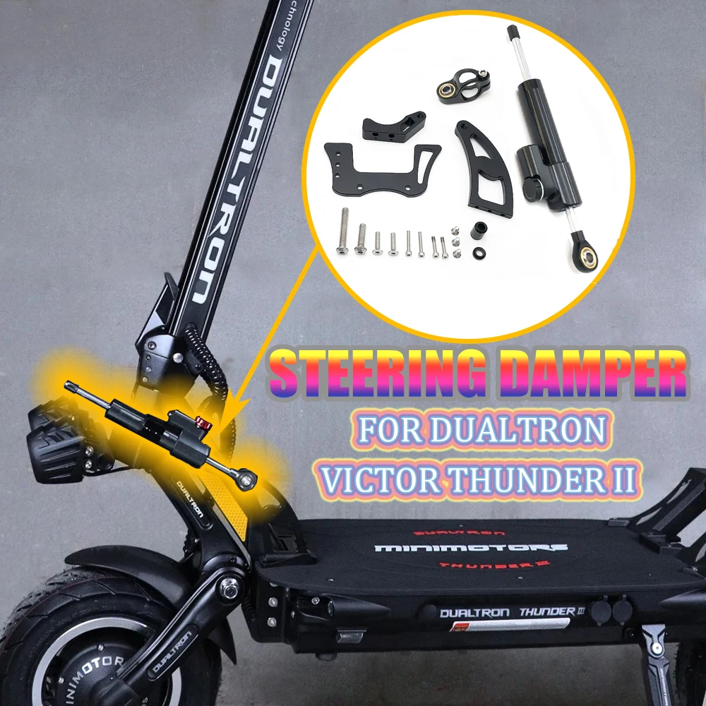 

Damper Assembly For Minimotors Dultron Victor Thunder2 Electric Scooter With Led Holder Damper
