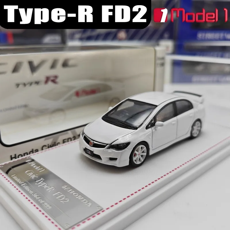 

Model One 1/64 Type-R FD2 Alloy Motor Vehicle Toy Die-casting Metal Model Collection Boy Christmas Gifts