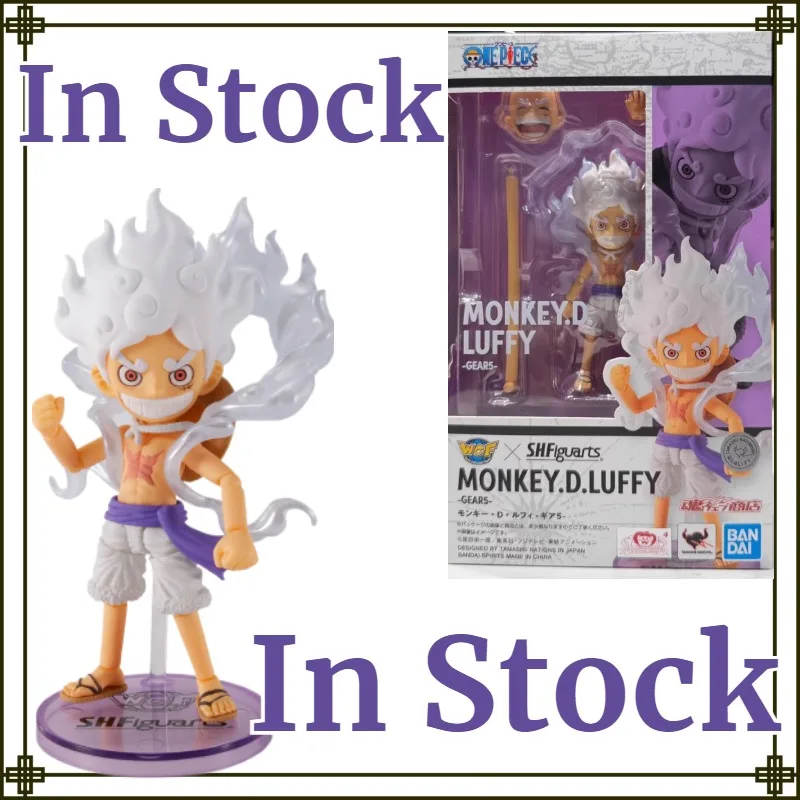 

In Stock Bandai S.H.Figuarts One Piece Monkey D. Luffy Gear 5 Nika WCF Action Figure Model Toy Figure Anime Character