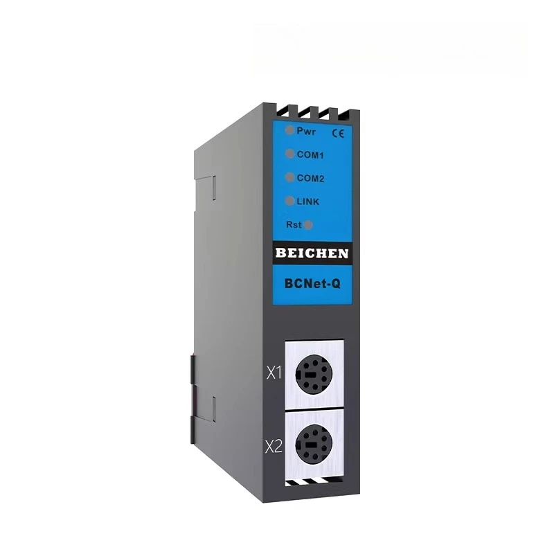 BCNet-Q Converter for Mitsubishi Q Q0x/Q0xU/Q0xUD Series PLC Serial To MC MODBUS TCP Protocol Ethernet Module