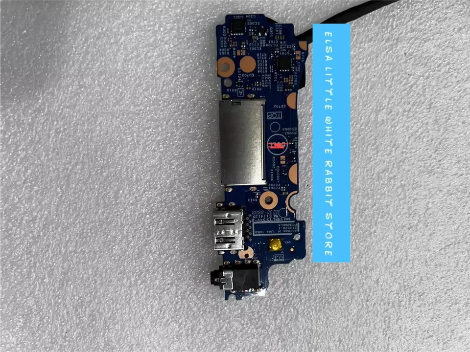 FOR DELL Inspiron 7425 7420 2-in-1 AUDIO SD CARD POWER BUTTON BOARD W CABLE 0F1RDX 0XFGNR