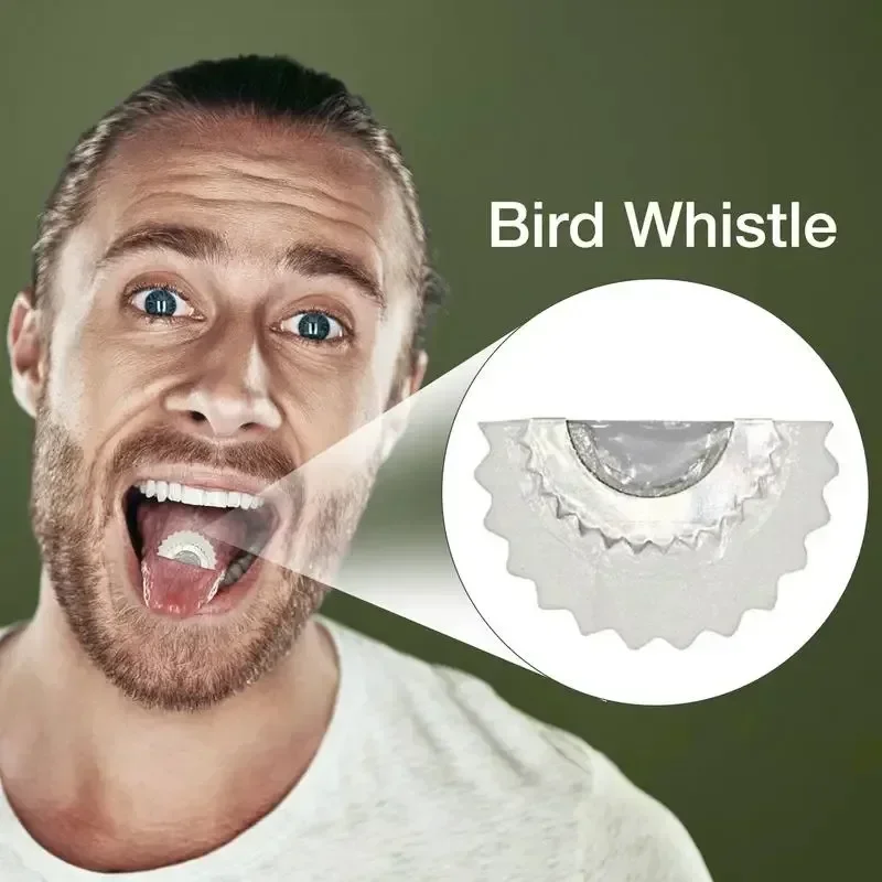Bird Wacky Whistles Fun Bird Caller Tongue Whistle Magic Tweeting Noisemaker Toys Tricks Gag Animal Sounds for Kids Random Color