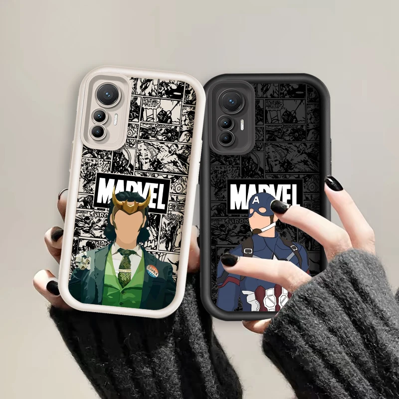 

Marvel Hero Cartoon Cool Eye Ladder For Xiaomi MI 14 12T 11 Lite Poco M3 X5 X4 F5 F4 F3 F2 GT Pro 5G Funda Phone Case