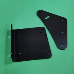 Racing Simulator Display Fixture Triple Screen Bracket Angle Connecting Plate Triangle L-Type Fixed