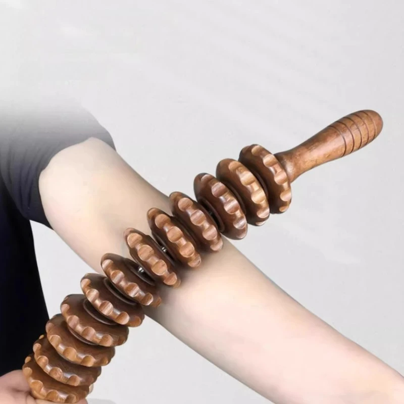 

‌Best Selling Full Body Massager Roller, Natural Wood Therapy Tool for Muscle Relaxation & Lymphatic Drainage