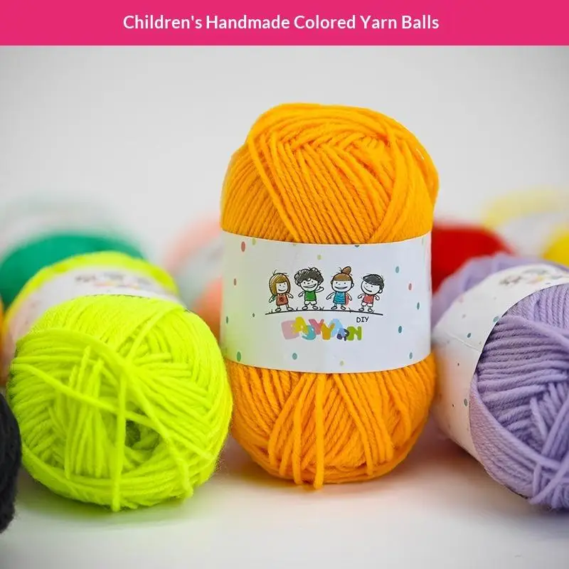 12/24 Farben Set DIY Strick- und Häkelgarn Weiches Strickgarn für DIY Nähen, Handarbeiten, Schal, Mütze, Puppen, Dekorationszubehör – Detail 8