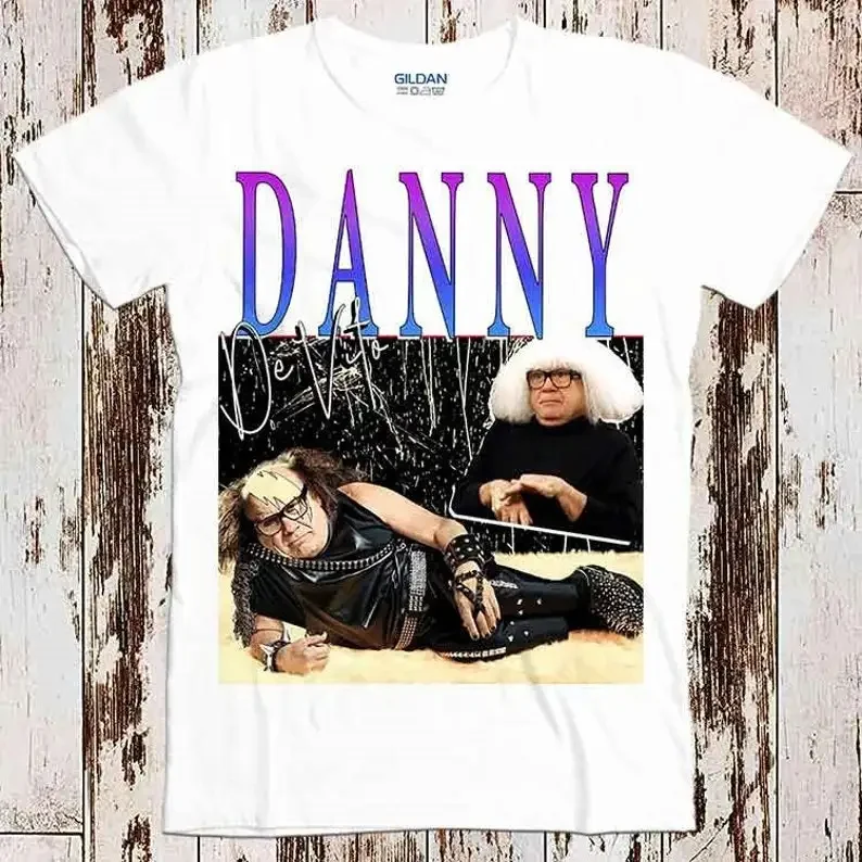 Danny Devito Parody 80s Best Seller T Shirt Music Retro Top Tee Gift Cool Unisex 8512