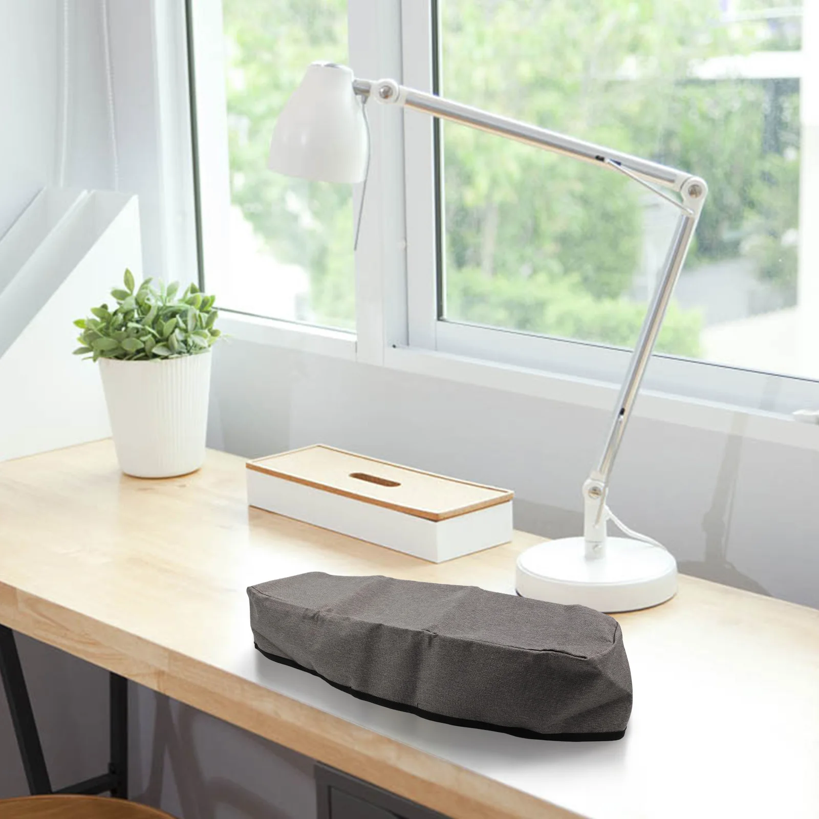 Space Saving Dust Cover for Cricut Maker 3 Features Multiple Pockets for Storing Weeding Tools and Spare for blades