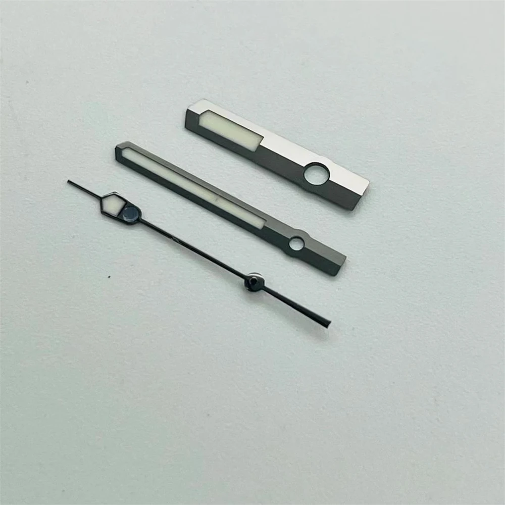 إبرة ساعة خضراء مضيئة ، حركة ميكانيكية ، تعديل ساعة غوص ، مستعمل ، NH35 ، NH36 ، جديد