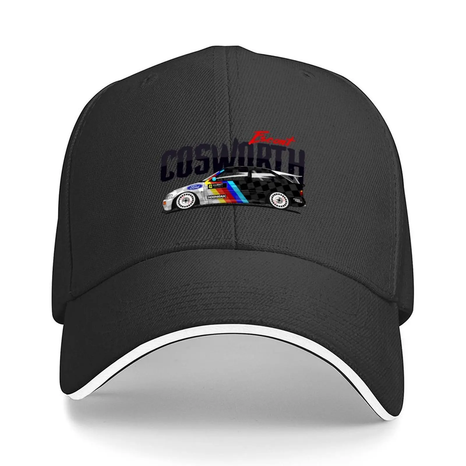 

Escort RS Cosworth Rallye Classic Baseball Cap fishing caps man Hat Man Luxury derby hat Anime Caps For Women Men's