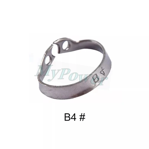 Imagen 2 del producto Abrazaderas de dique de goma Dental B4, abrazadera endodóntica Brinker, instrumentos quirúrgicos