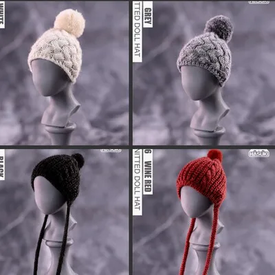 

HASUKI LG05 LF05 1/6 Soldier Trendy Knitted Ball Hanging Knitting Wool Cap Model Accessories Fit 12'' Action Figure Toy In Stock
