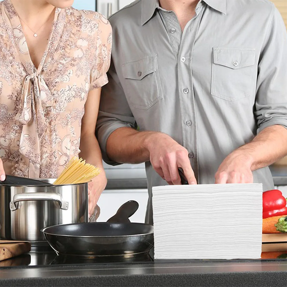 

2 Pack Sterilized Hand Thick Absorbent For Kitchen Restaurant Bathroom Use Napkins Disposable Paper Hand Guest Towels Bathroom