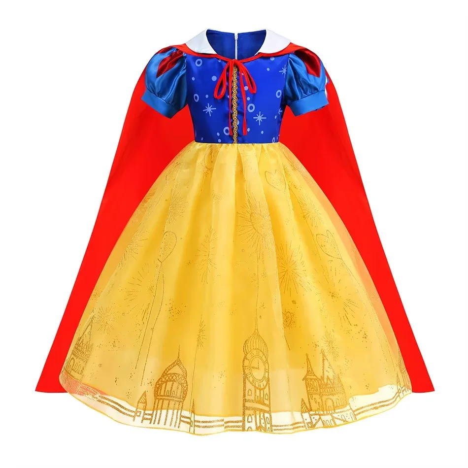 snow white party dress Snow White Dress For 5-6 Years Old Girl Princess Custom Birthday Party