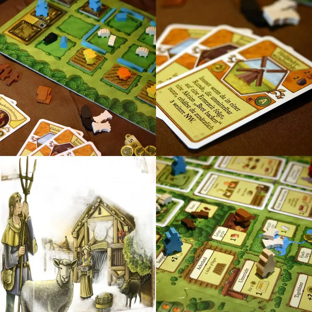 

Agricola Revamped: Construct, Cultivate, Thrive in Europe's Heartland - Strategic Farming Game for Ages 12+, 1-4 Players, 90 Min
