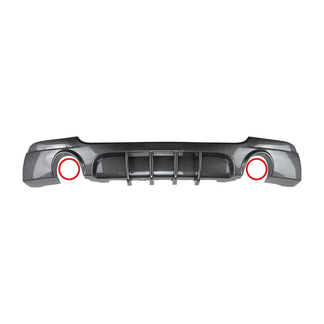 Achterbumperlip voor BMW 3 Serie Coupé E92 E93 2006-2013 voor M Sport MP Style Diffuser Splitters Spoiler Bodykit Exterieur