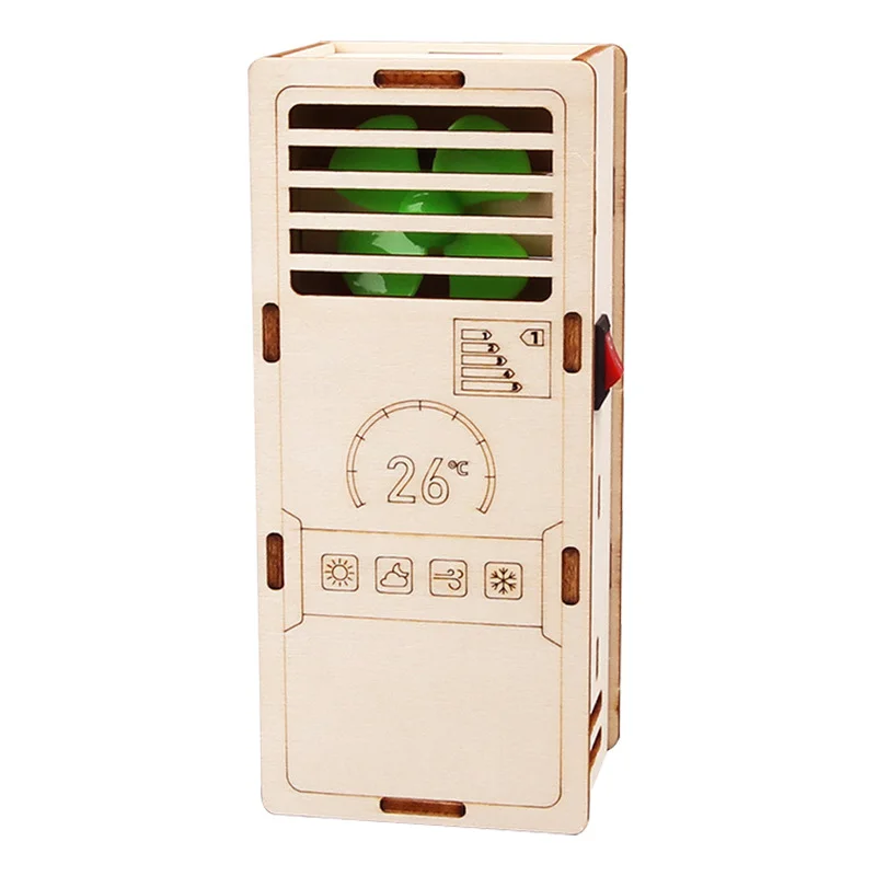 DIY نموذج مادي تجربة علمية لعبة تعليمية مروحة مكيف الهواء غسالة اليدوية إنتاج صغير #6