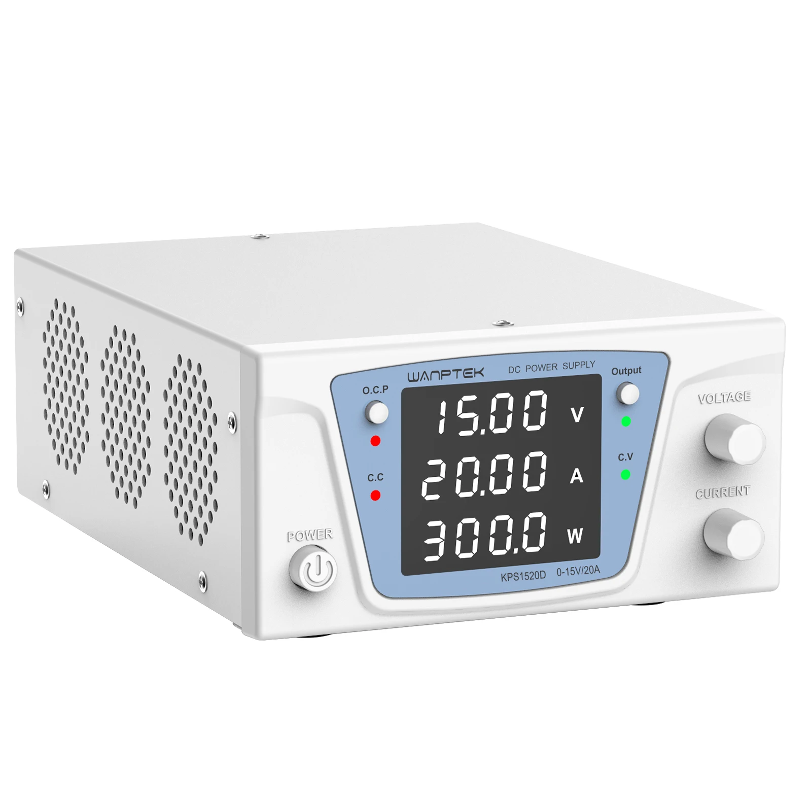 Wanttek-fuente de alimentación conmutada de escritorio, regulador de voltaje Digital ajustable, CC de laboratorio, 30V, 100A