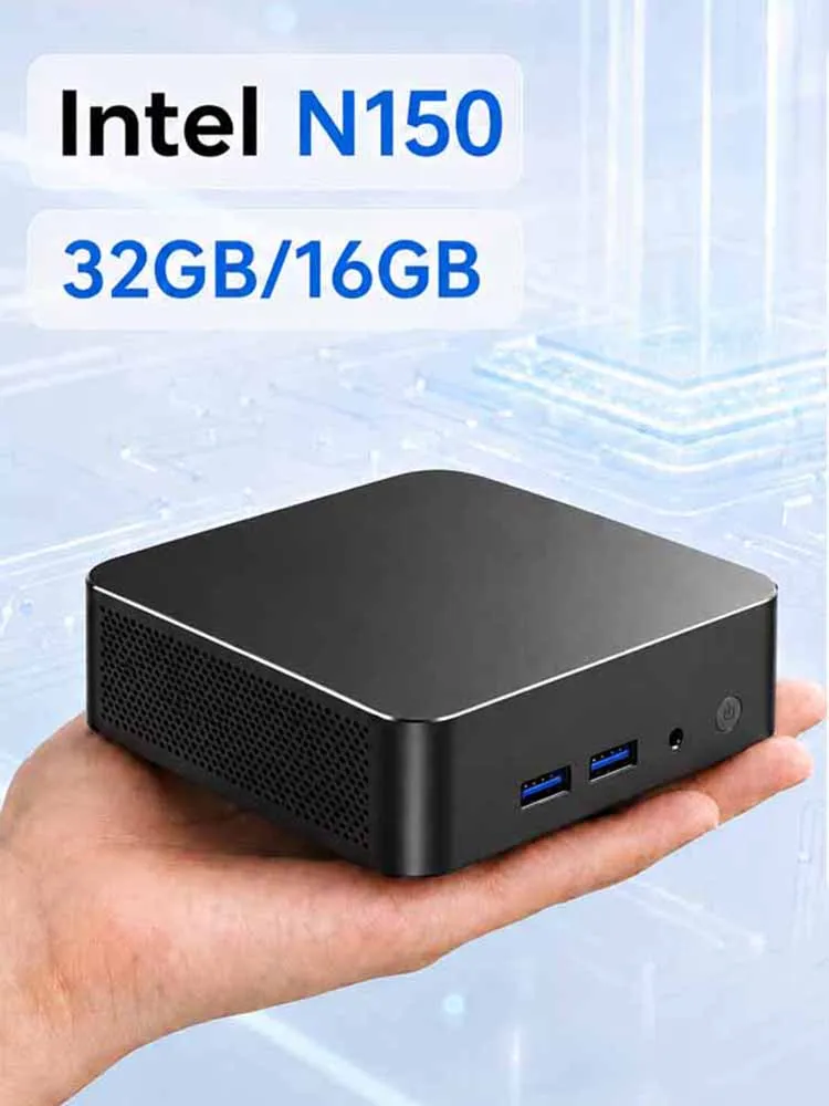 MINI-PC mit Windows 11, Intel Core I9 10980HK, 16GB/32GB RAM, 1TB SSD, Wi-Fi 6, Bluetooth 5.2 – 4K HD Mini-PC für Büro und Studium