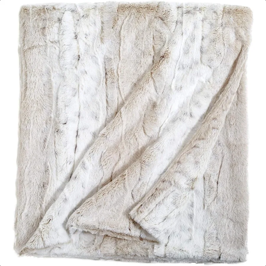 

Leopard Luxury Faux Fur Throw Blanket er Soft Fluffy Bedding Throw Blanket for Bedroom 50 x 60 Furry Blanket Comfy Warm Cozy Pl