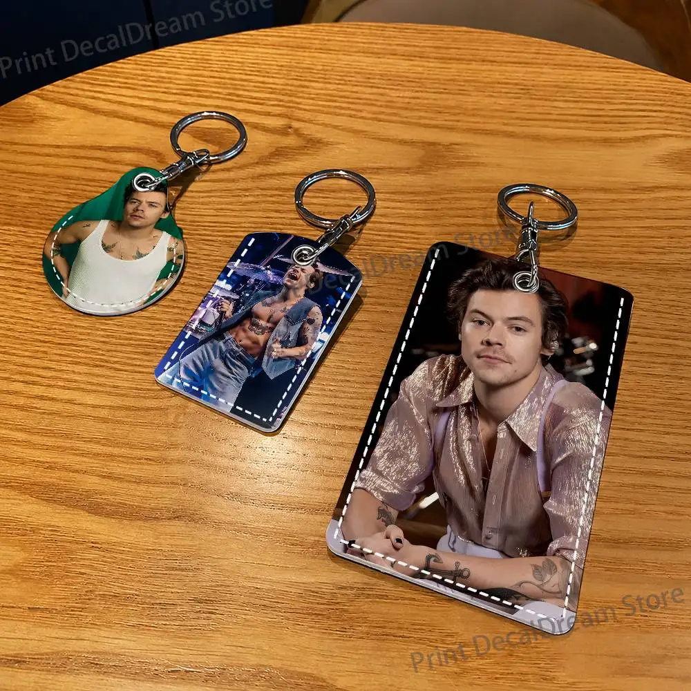 H-HaRRy Music Styles Holder Keychain For Air Tag Bank Business Work Card Holder Student Card Protective Case Bus Card
