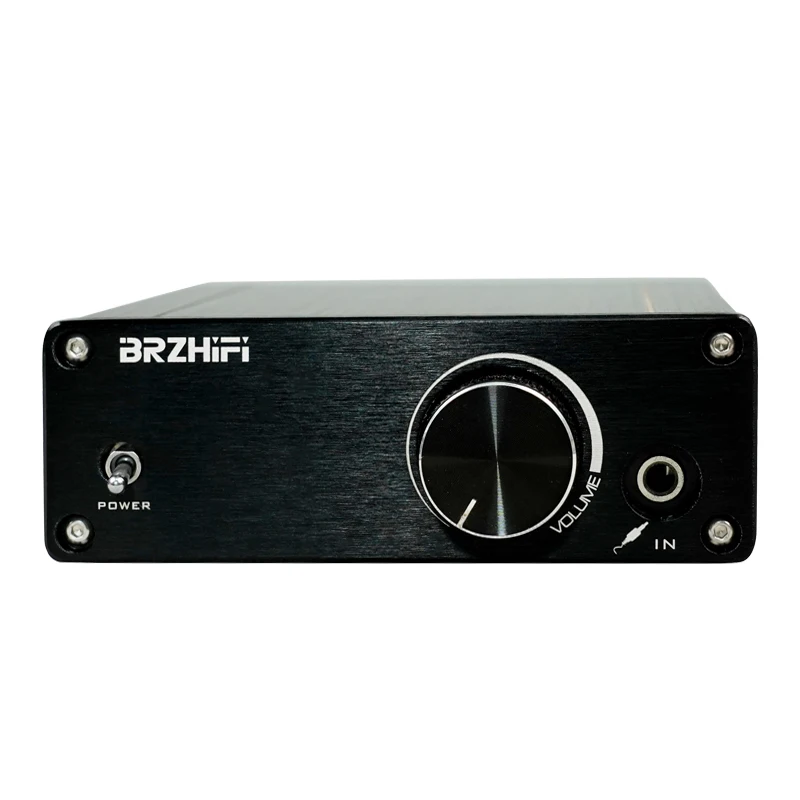 BRZHIFI Audio 80WX2 Digital Power Amplifier Ultra-low Distortion MA12070 High Power Stereo Sound Amp Mini Size 2.0 Channel HiFi