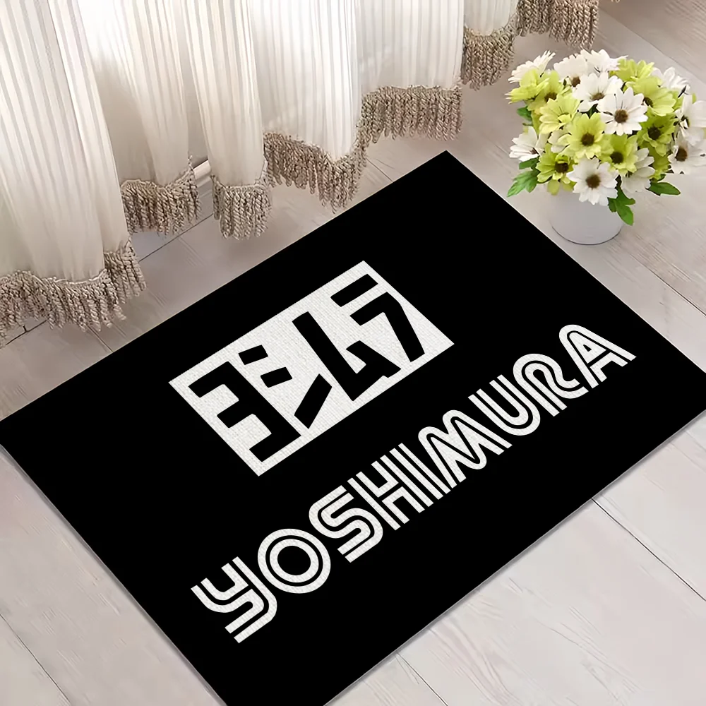 Cooler Y-Yoshimura Luxus-Logo-Teppich für Haus, Schlafzimmer, Küche, Bad, super saugfähiger Teppich, rutschfester Fußteppich – Detail 6