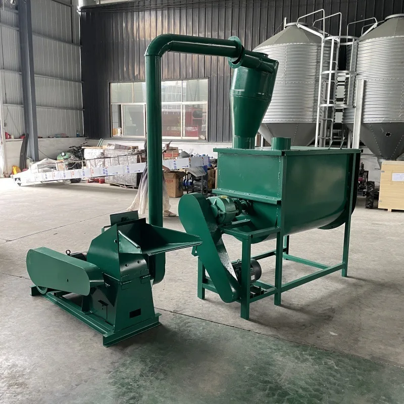 Multifunctional feed grinder, duck feather grinder, peanut shell straw grinder