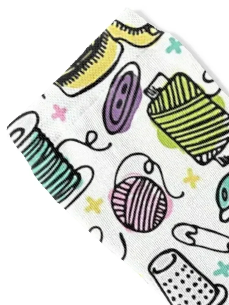 جوارب خياطة مضحكة، جوارب ضغط لركوب الدراجات، جوارب عصرية للرجال والنساء #2